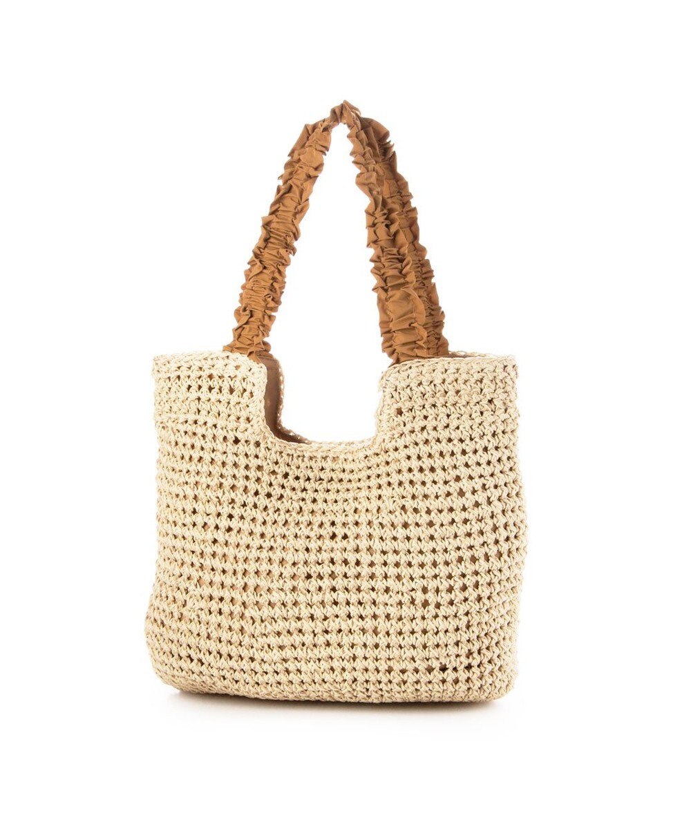 UNBILLION カシュカシュ cachecache / フリルハンドルクロッシェトート 