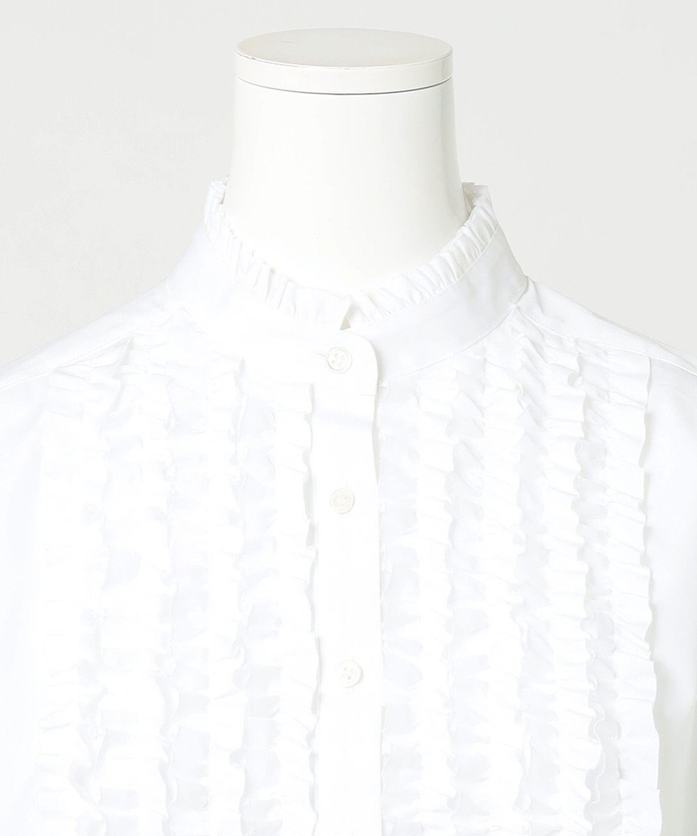 23区 S 【R(アール)】THOMAS MASON フロントフリルシャツ 