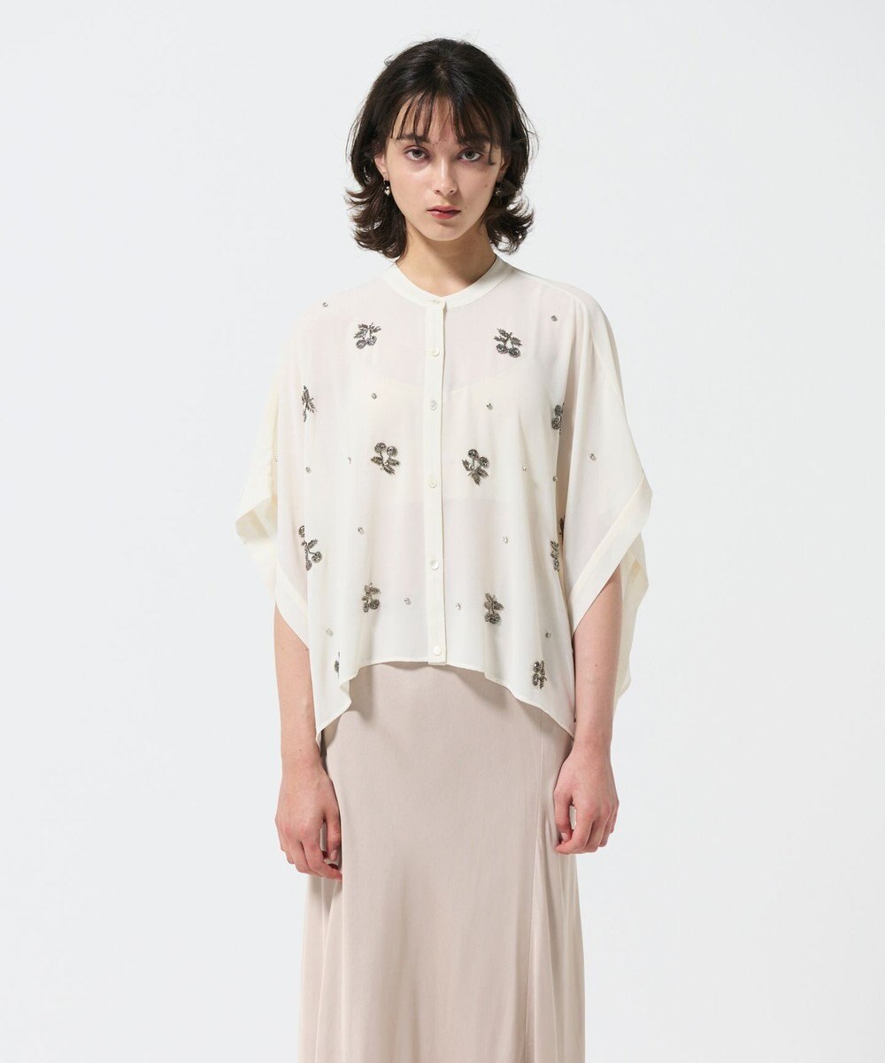 GRACE CONTINENTAL チェリーポンチョブラウス 