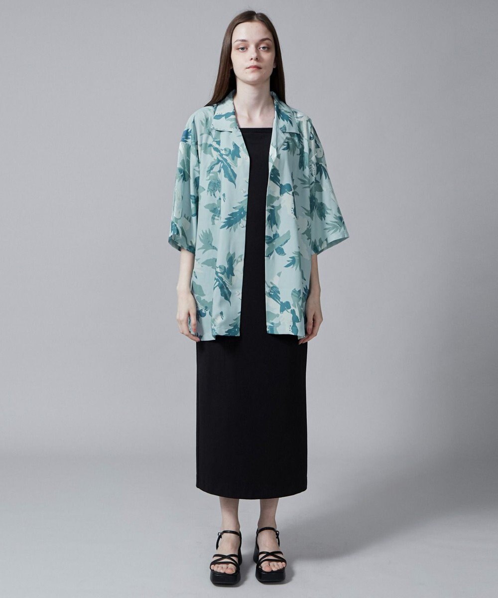 WEGO 【ユニセックス着用ITEM/MLサイズ展開】トロミアロハシャツ（S） 