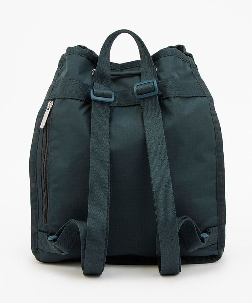 LeSportsac CINCH BACKPACK/ミッドナイトグリーン 