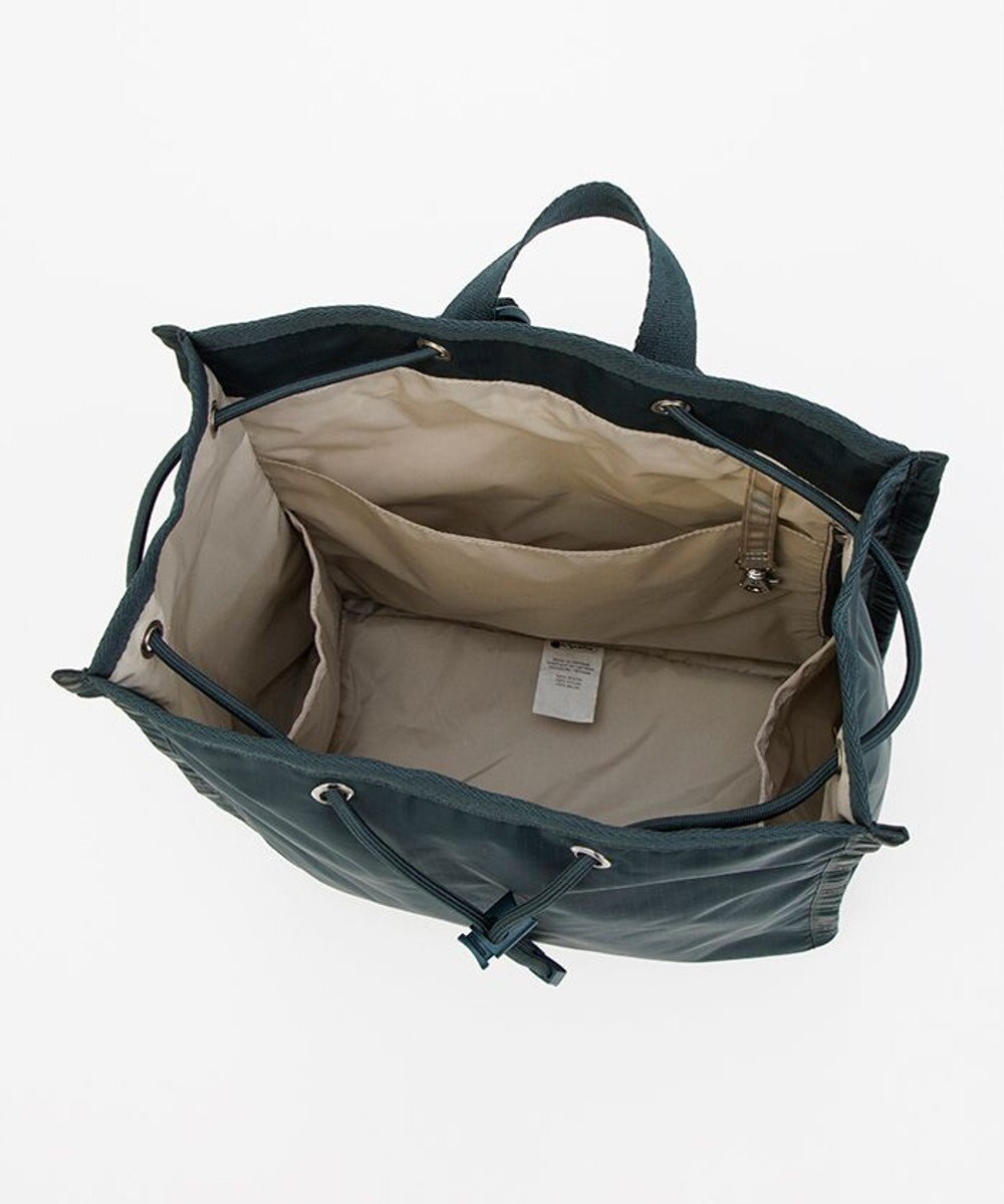 LeSportsac CINCH BACKPACK/ミッドナイトグリーン 