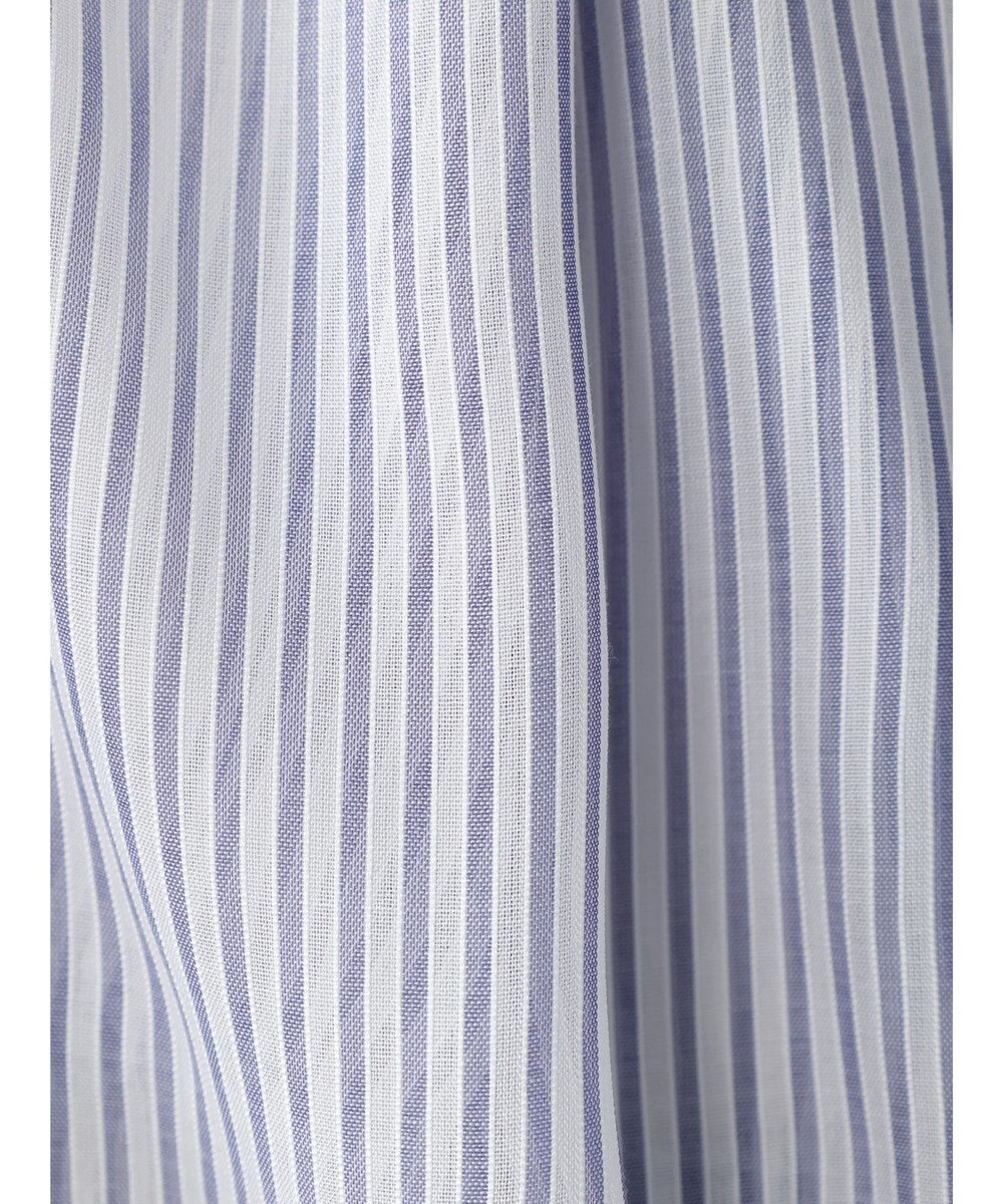 earth music&ecology ワンポイント刺繍ロングシャツ 