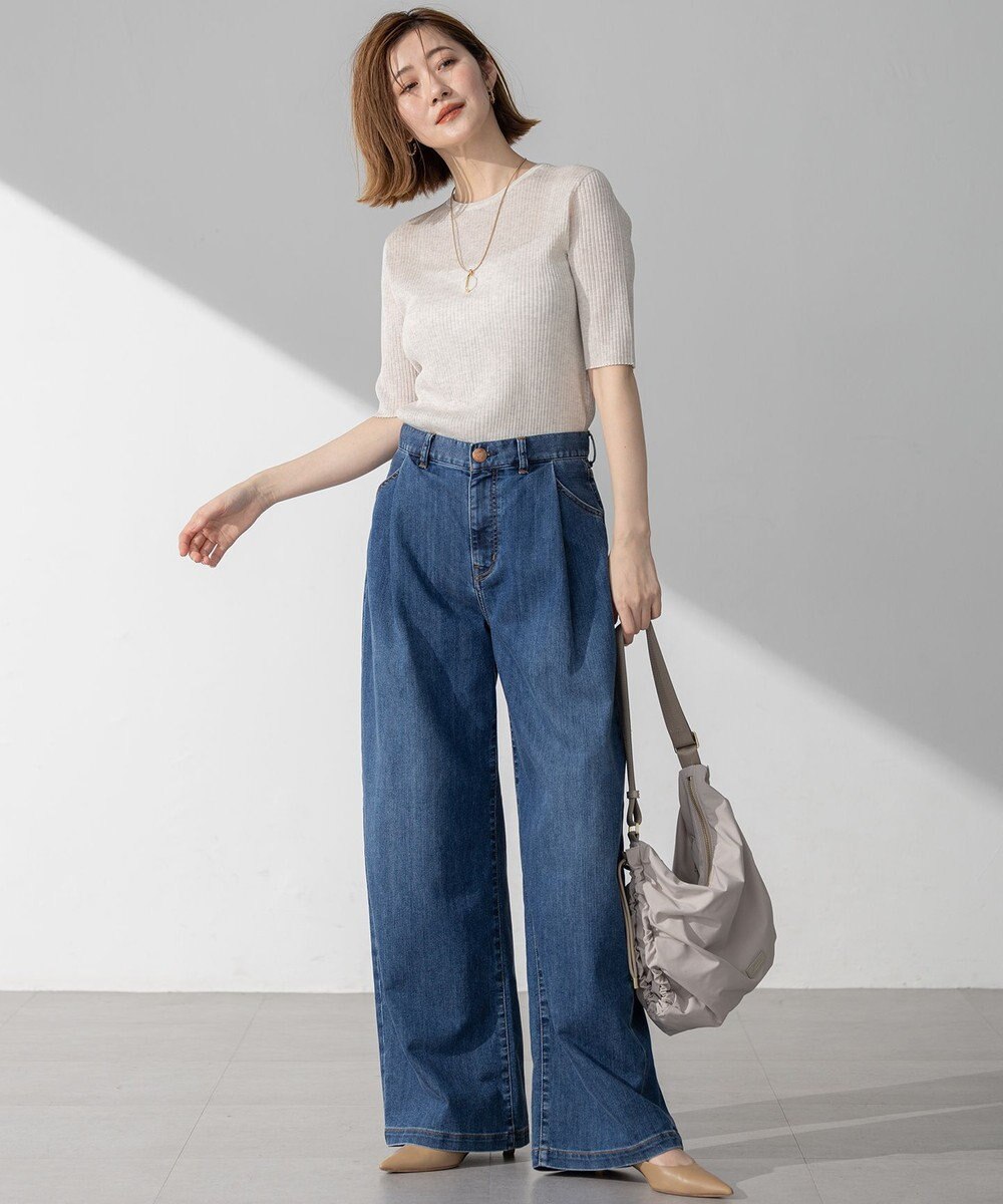 23区 【撥水加工/WEB&一部店舗限定カラーあり】ドロ－ストリング ショルダーバッグ 