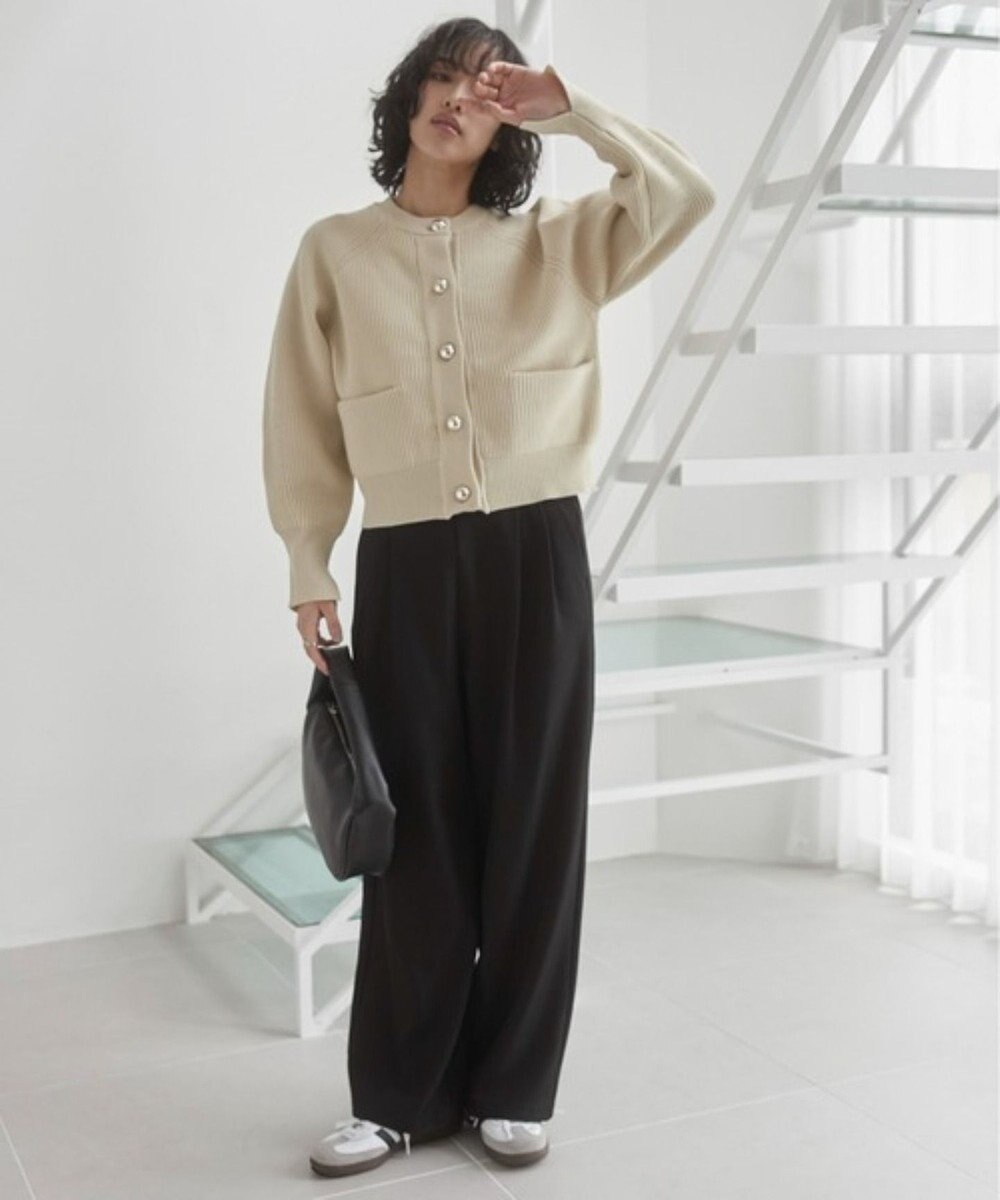 WEGO 【ANGIE VINTAGE】メタルボタンカーディガン 