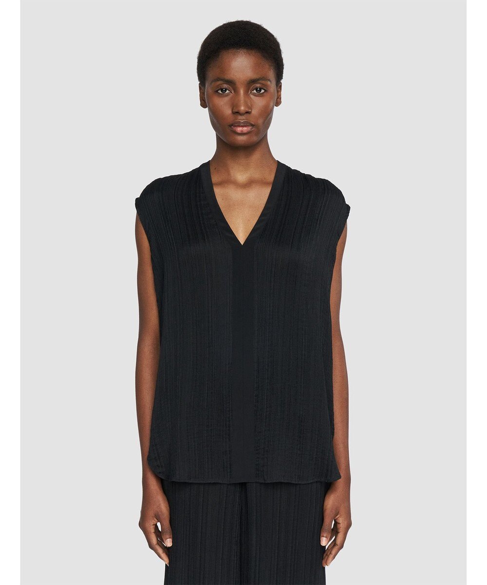 JOSEPH プリーツジャガード　ブラウス 