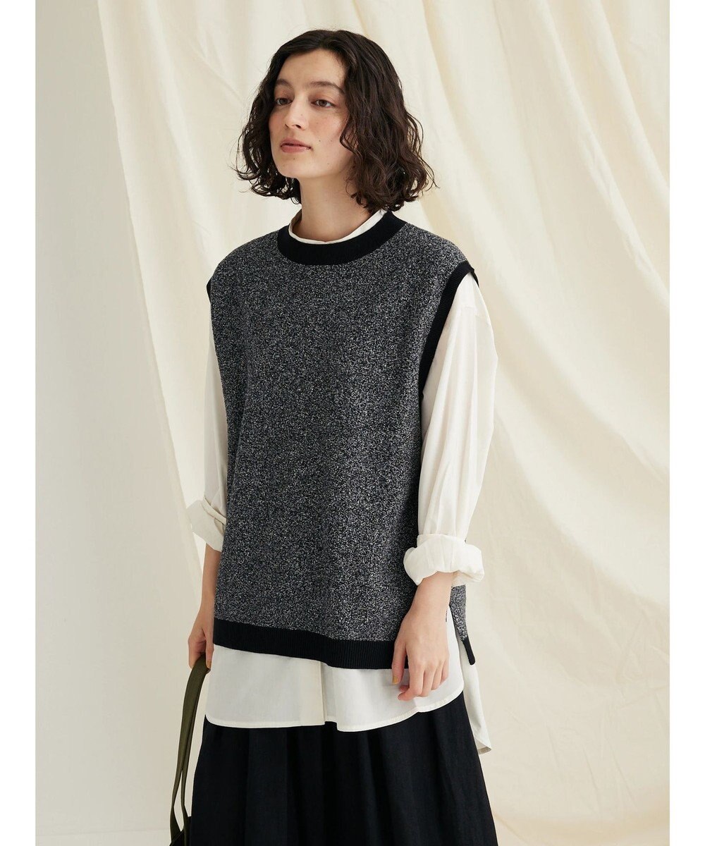 CRAFT STANDARD BOUTIQUE リンクス編みニットベスト 