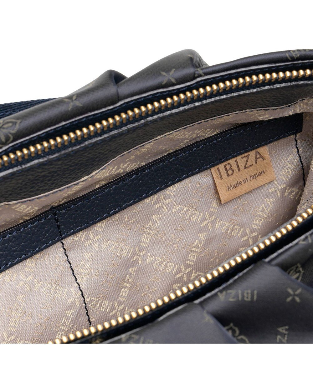 IBIZA ロゴナイロン　ショルダーバッグ 