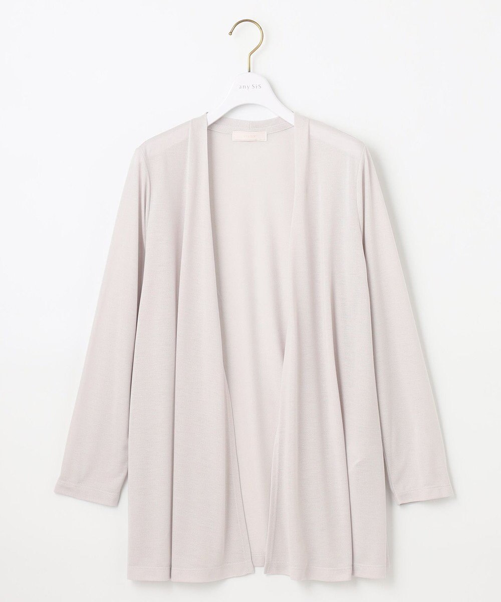 ANY SIS 【洗える】サラサラ着流し カーディガン 