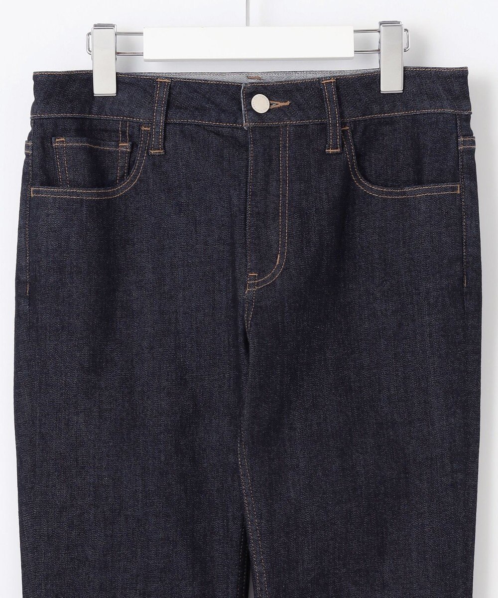自由区 【洗える】365デニムスリムストレート パンツ 