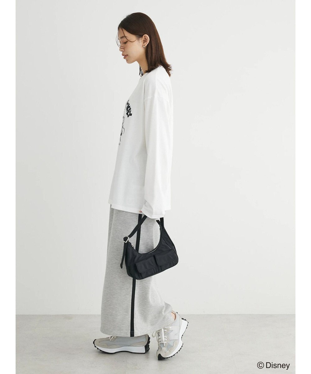 Green Parks Ｄｉｓｎｅｙ／ラメ裏毛ラインスカート 