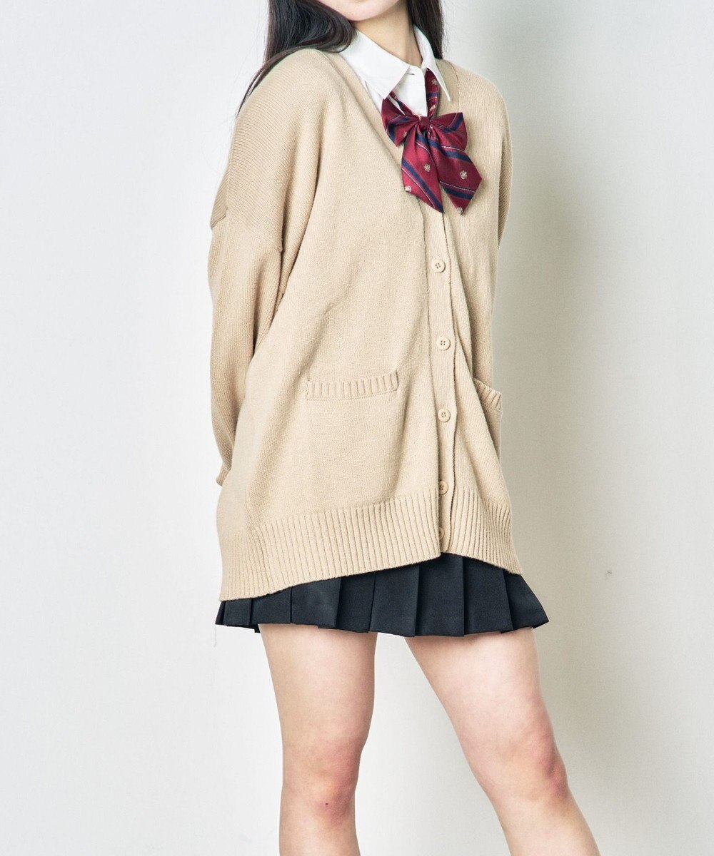 WEGO 【SCHOOL ITEM】ニットカーディガン 
