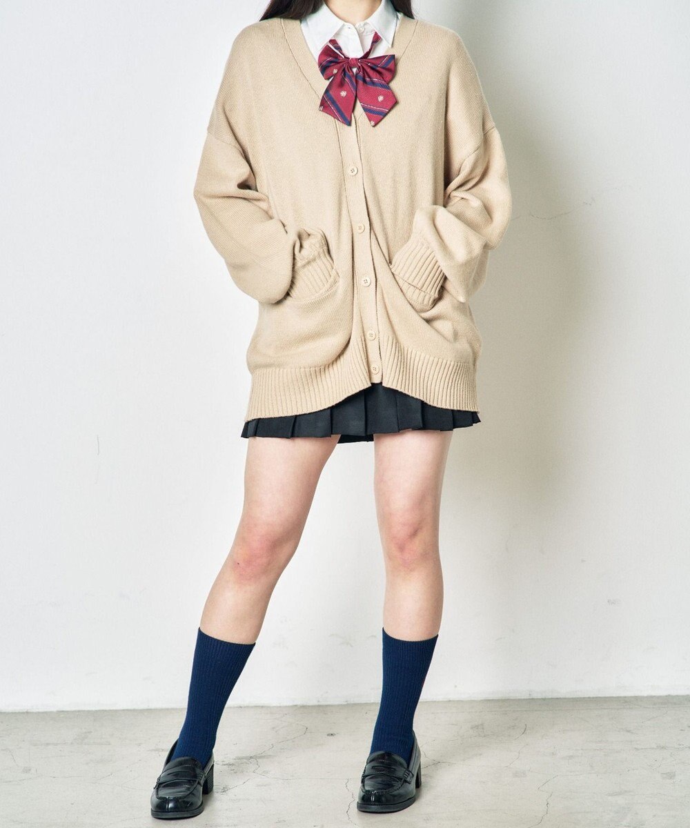 WEGO 【SCHOOL ITEM】ニットカーディガン 