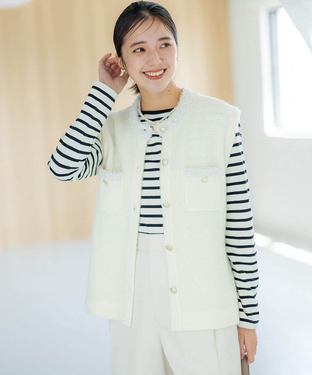 組曲 コットンバスクロング Tシャツ 