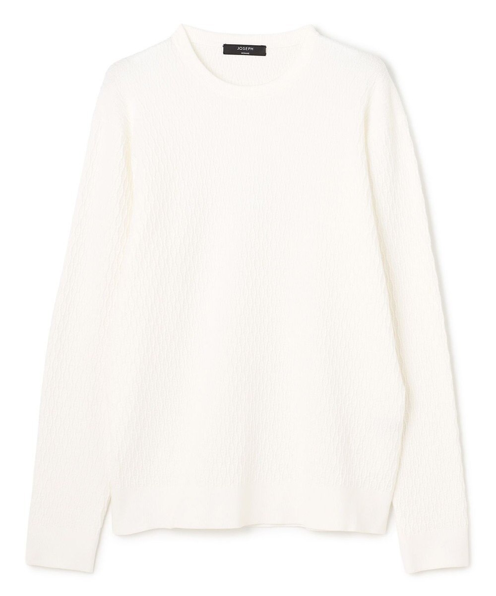JOSEPH HOMME 【新柄】 ヴィスコースリンクス　クルーネックニット 