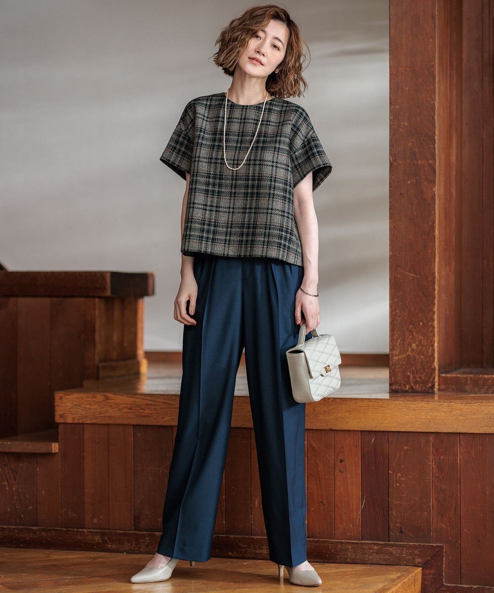 23区 キルティング トップハンドル ショルダーバッグ 