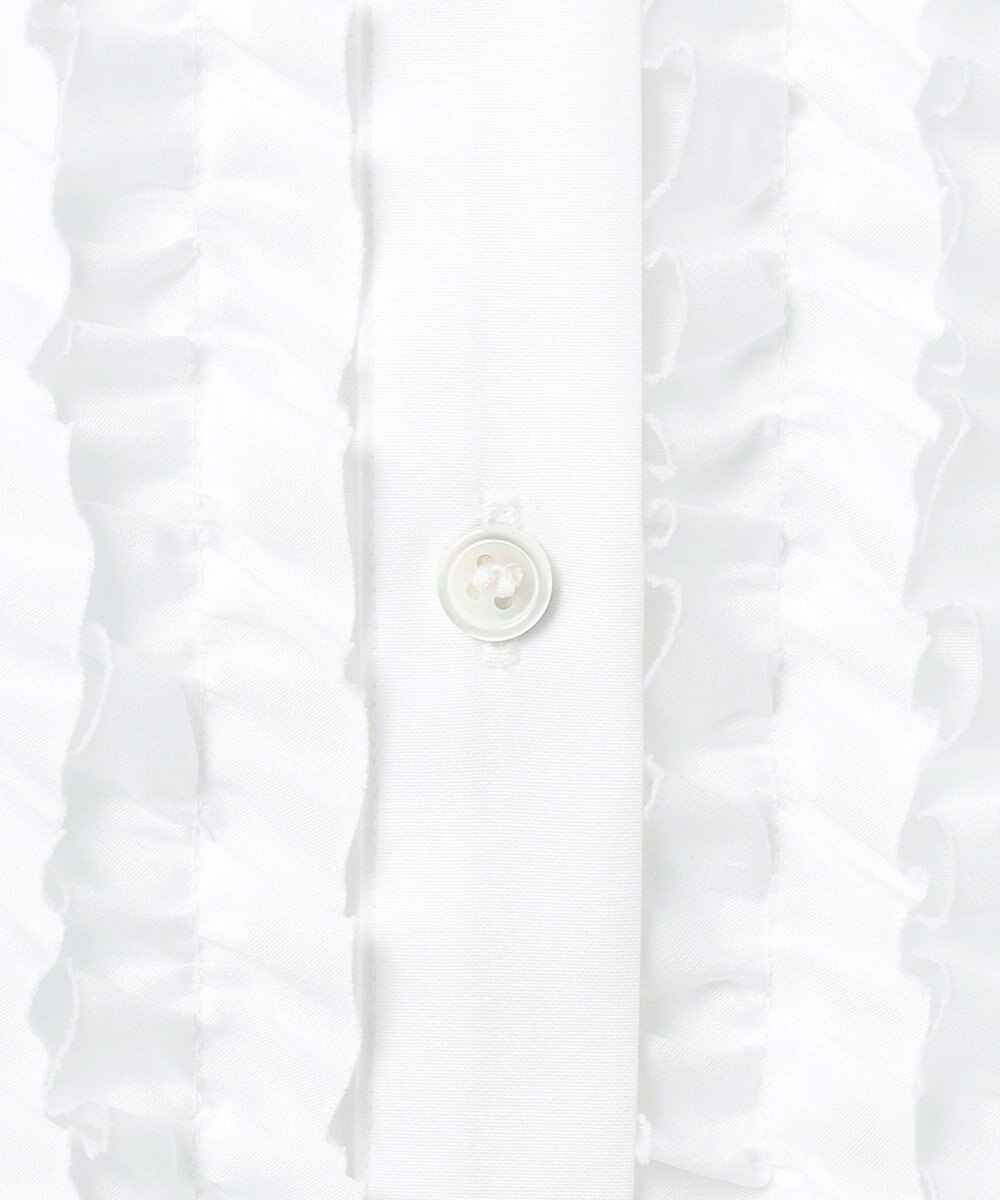 23区 S 【R(アール)】THOMAS MASON フロントフリルシャツ 