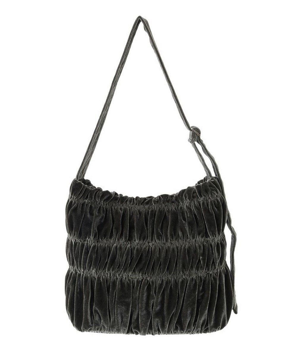 Green Parks ａｎｄｍｉｋｋａ　シャーリングベロアトートバッグ 