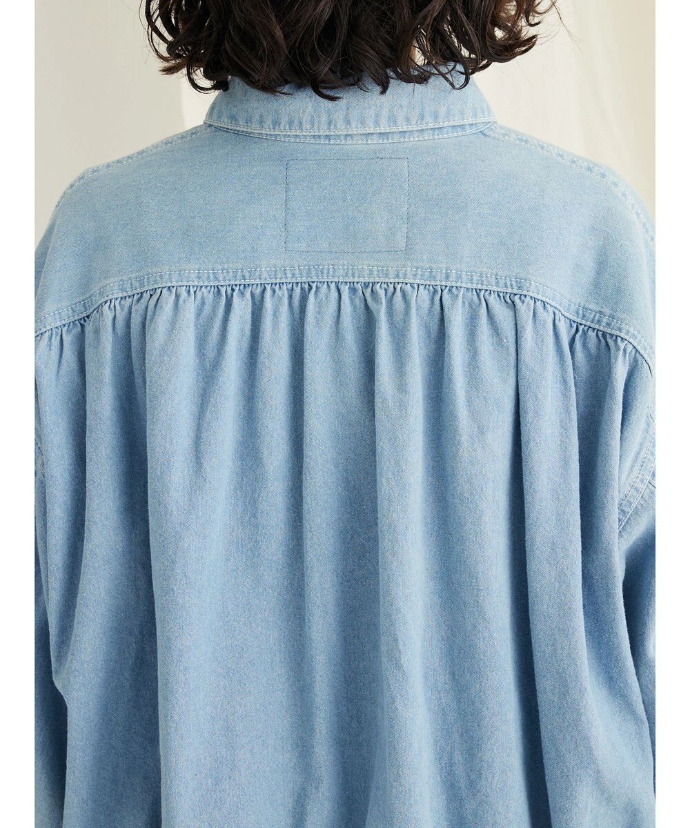 CRAFT STANDARD BOUTIQUE ライトデニムギャザーＧジャン 