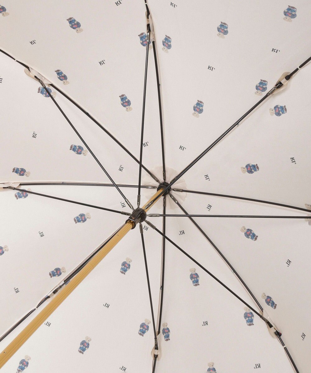 MOONBAT POLO RALPH LAUREN（ポロ ラルフローレン） 長傘 FLAG BEAR ポロベア ドット 