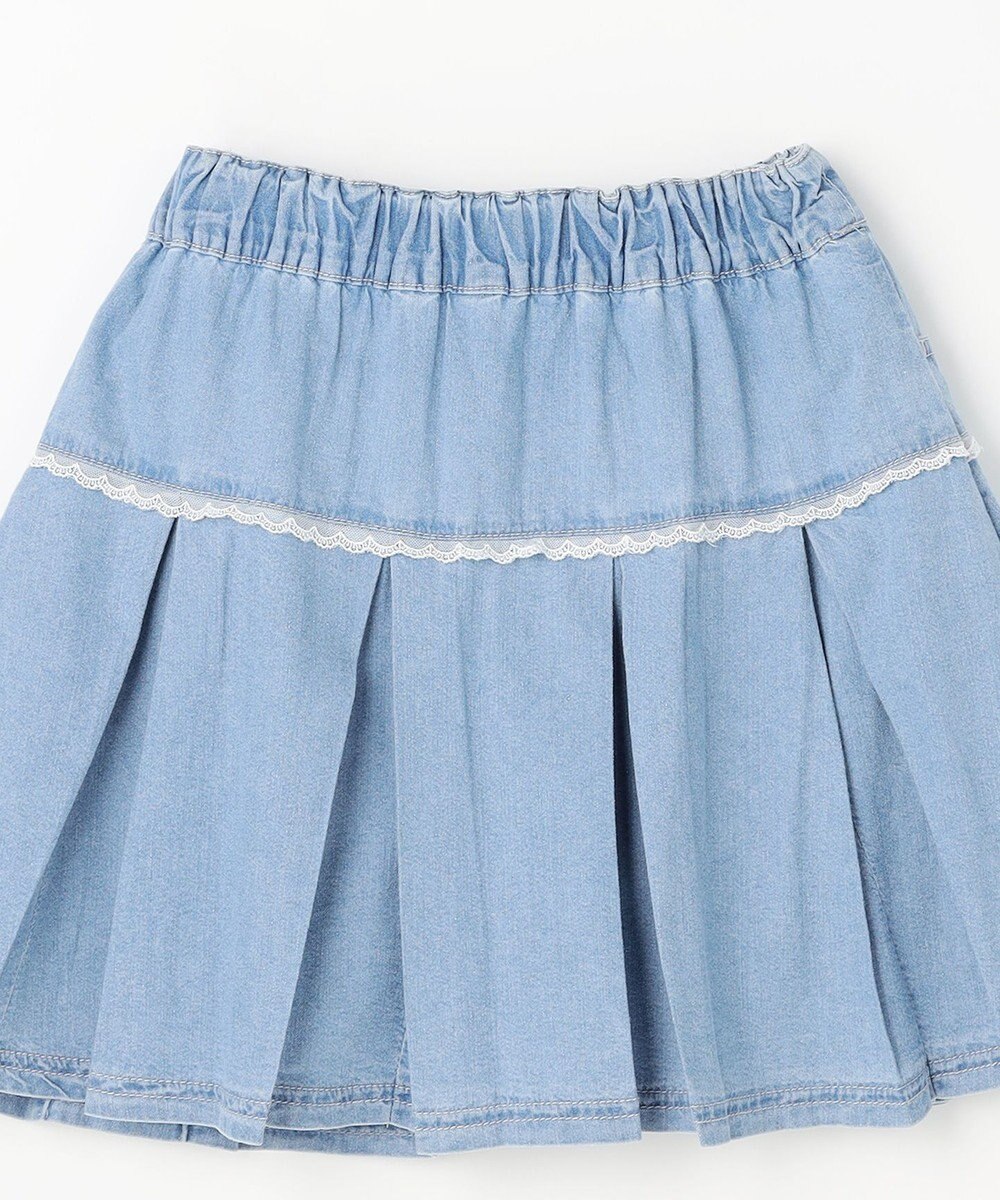 ANY KIDS 【洗濯機可能】プリーツ ミニスカパン 