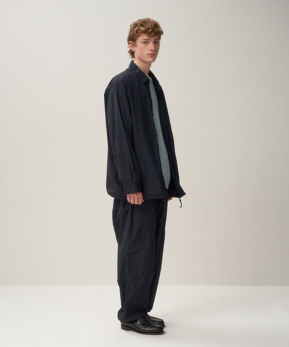 ATON HAND DYED NYLON | シャツ ジャケット ‐UNISEX 