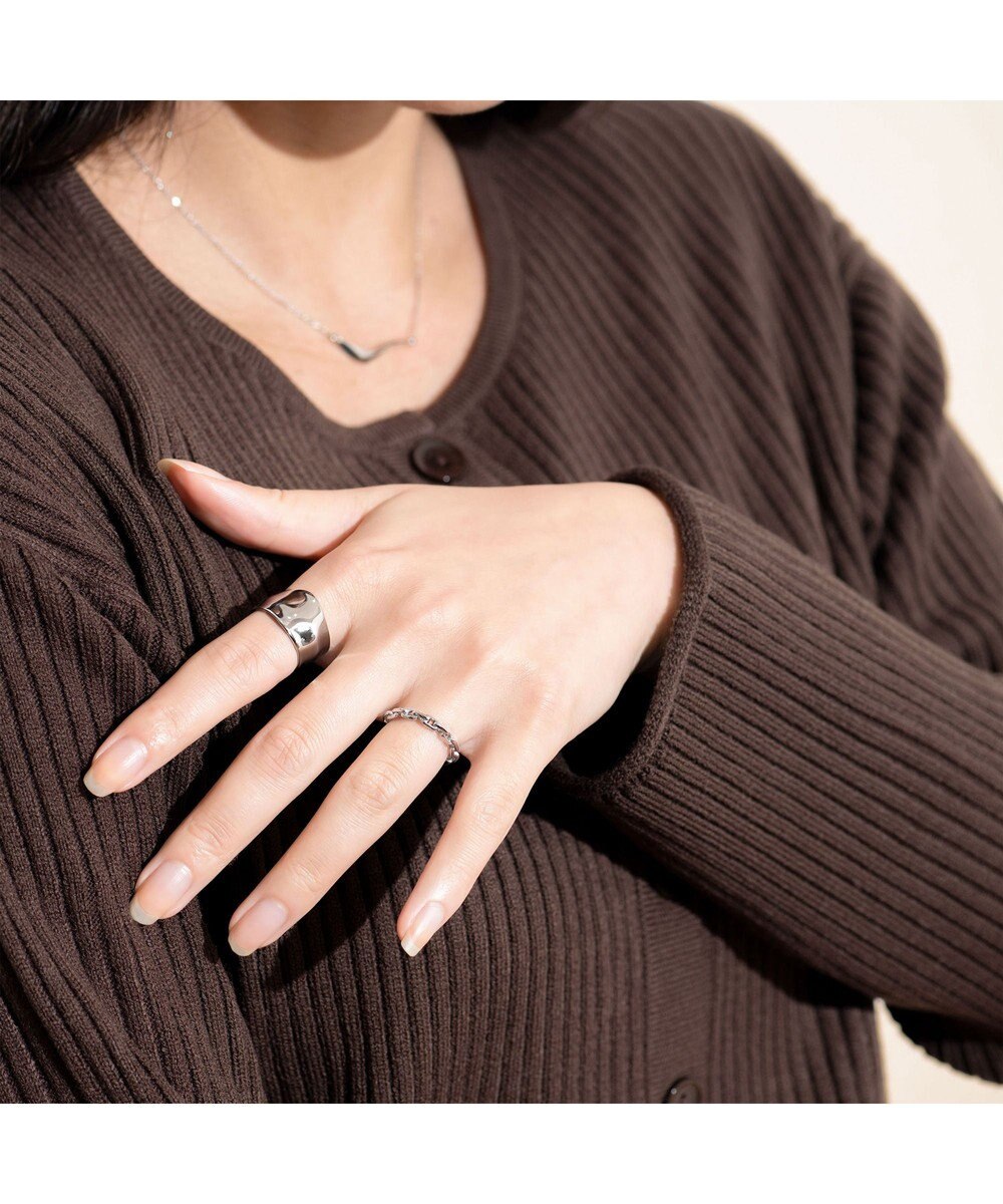 blancotokyo 【金属アレルギー対応】チェーンリング GIUSTIZIA 