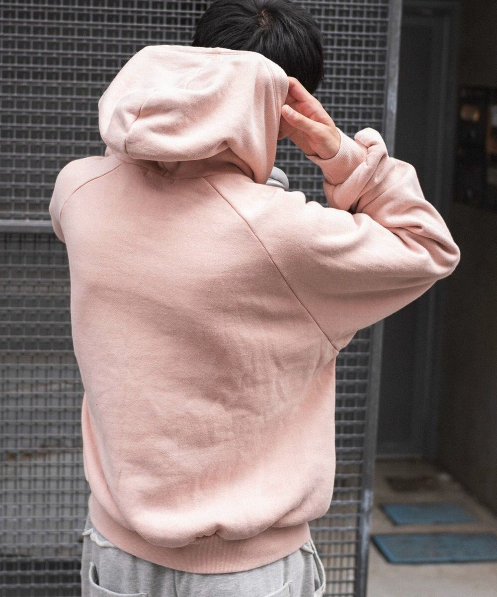 WEGO ショートグラフィックプルパーカー 