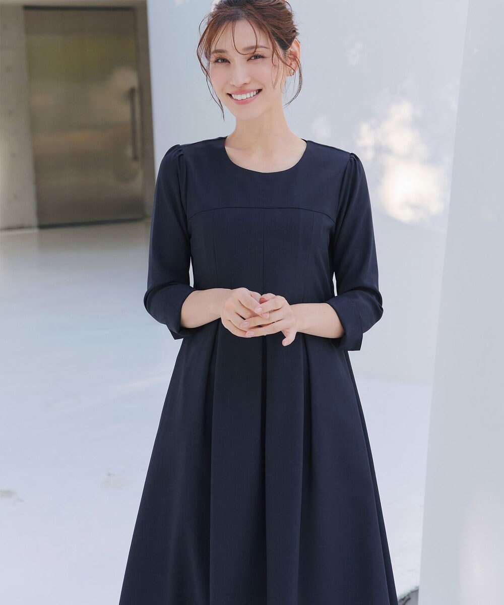 Tiaclasse L ボックスタックAラインワンピース 