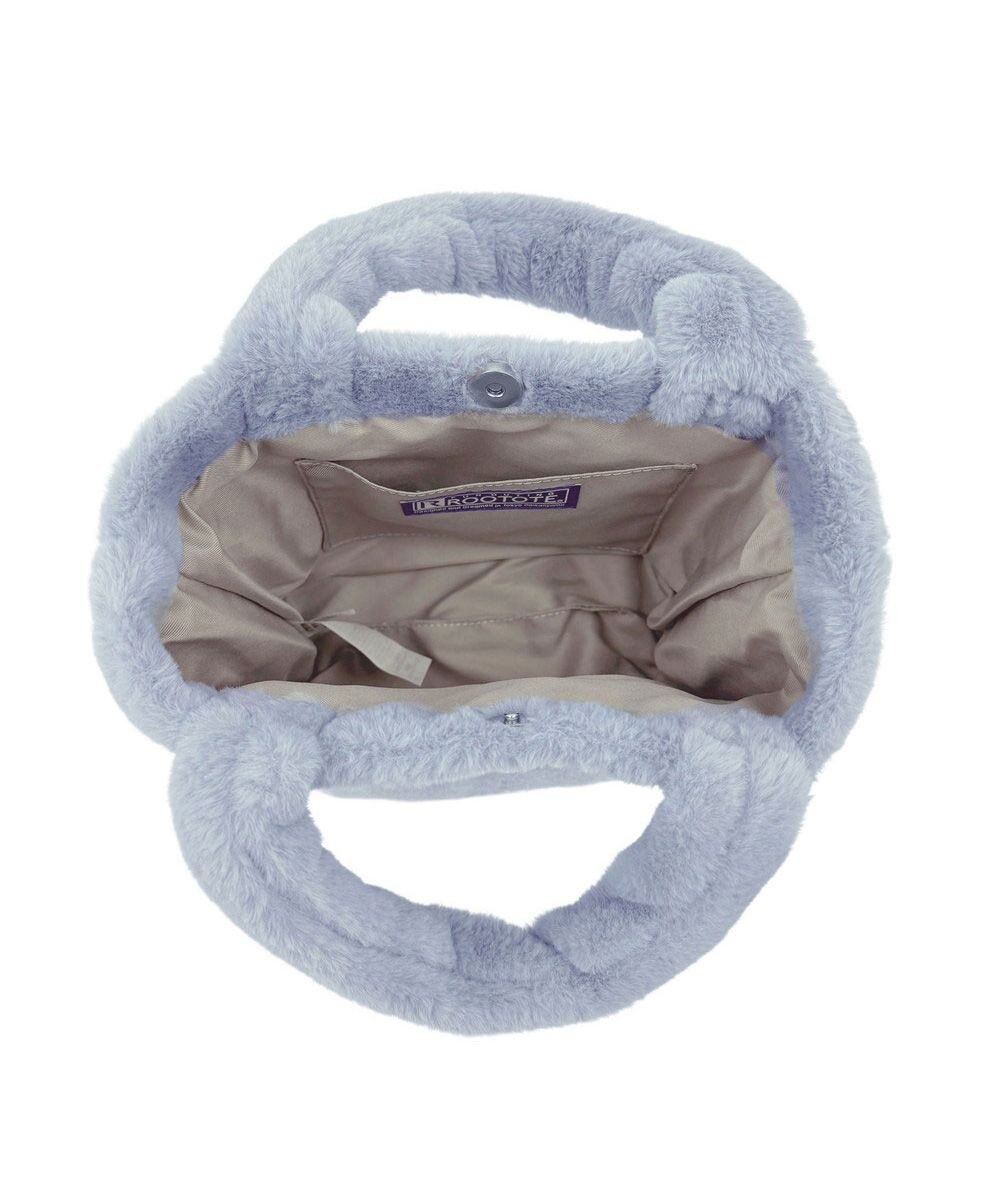 ROOTOTE 3637【ふわふわ】SC.スクエア.ファー.ロゴ-A 