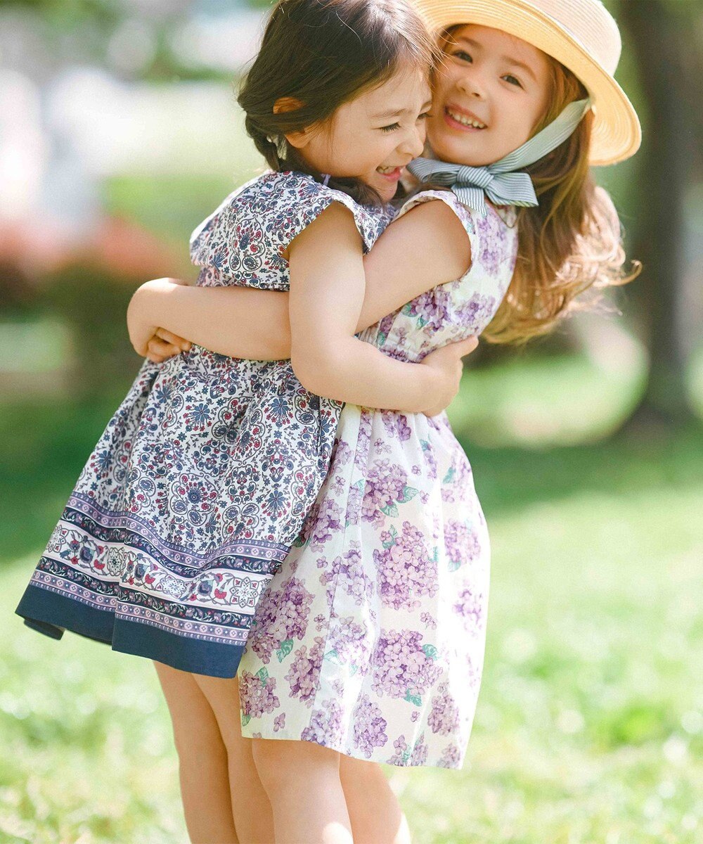 ANY KIDS 【WEB限定柄有】総柄 サマー ワンピース 