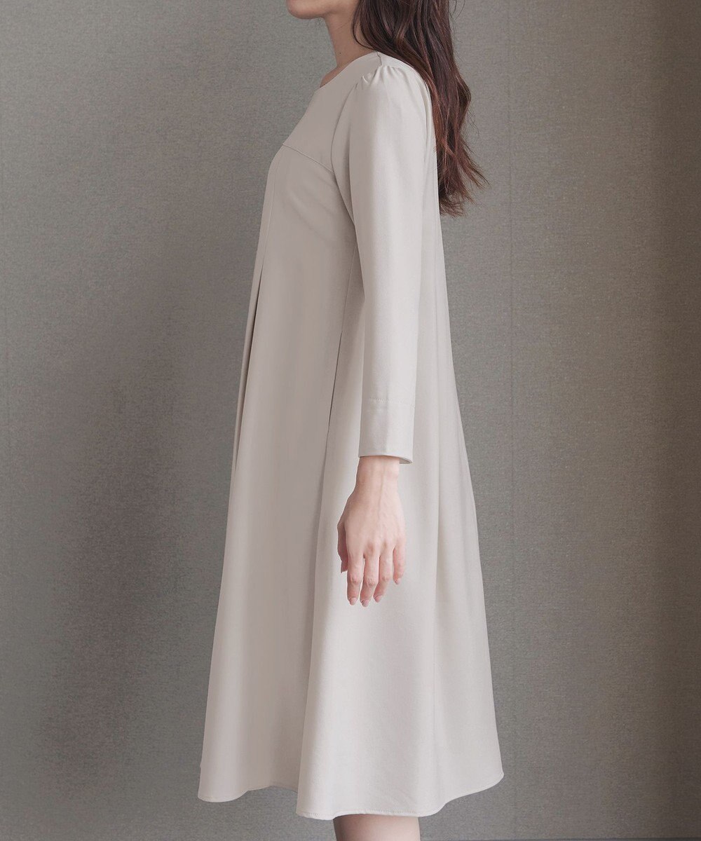 Tiaclasse L ボックスタックAラインワンピース 