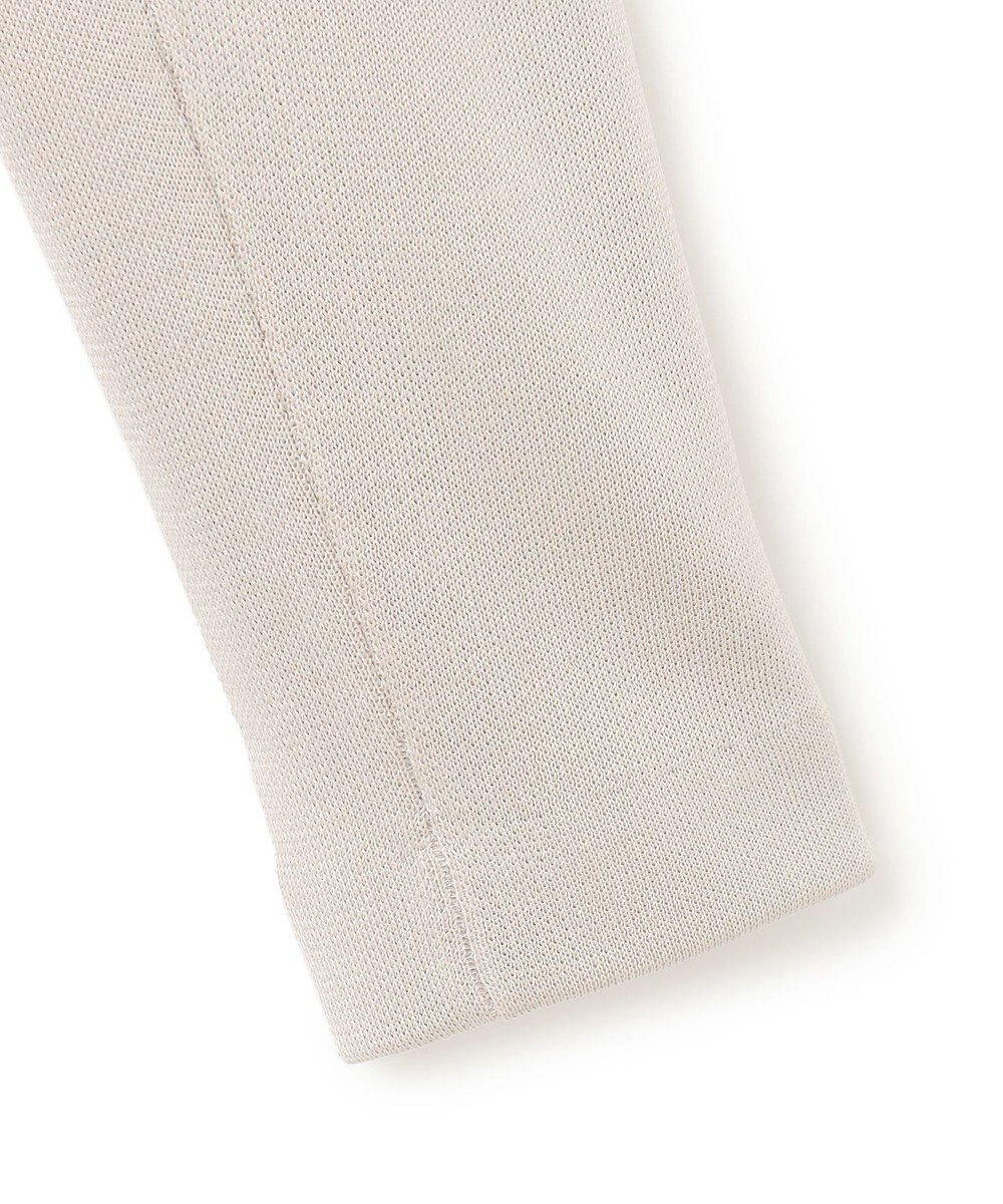 ICB 【洗える】シンセティックヤーンスムース ロングニットジャケット 