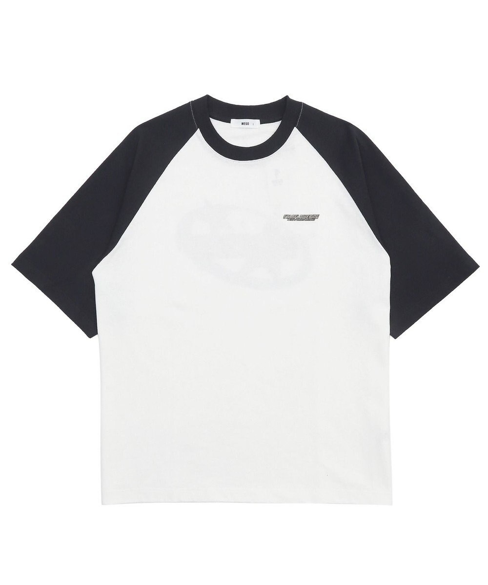 WEGO 【ユニセックス着用ITEM】ラグラングラフィックBIG　T（SS） 