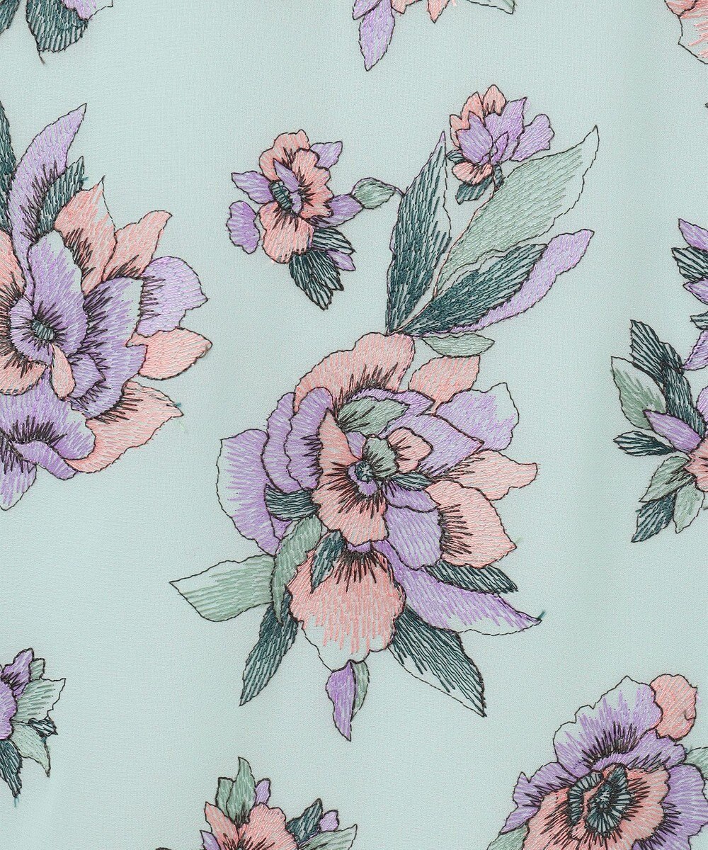 GRACE CONTINENTAL エスニックフラワー刺繍トップ 