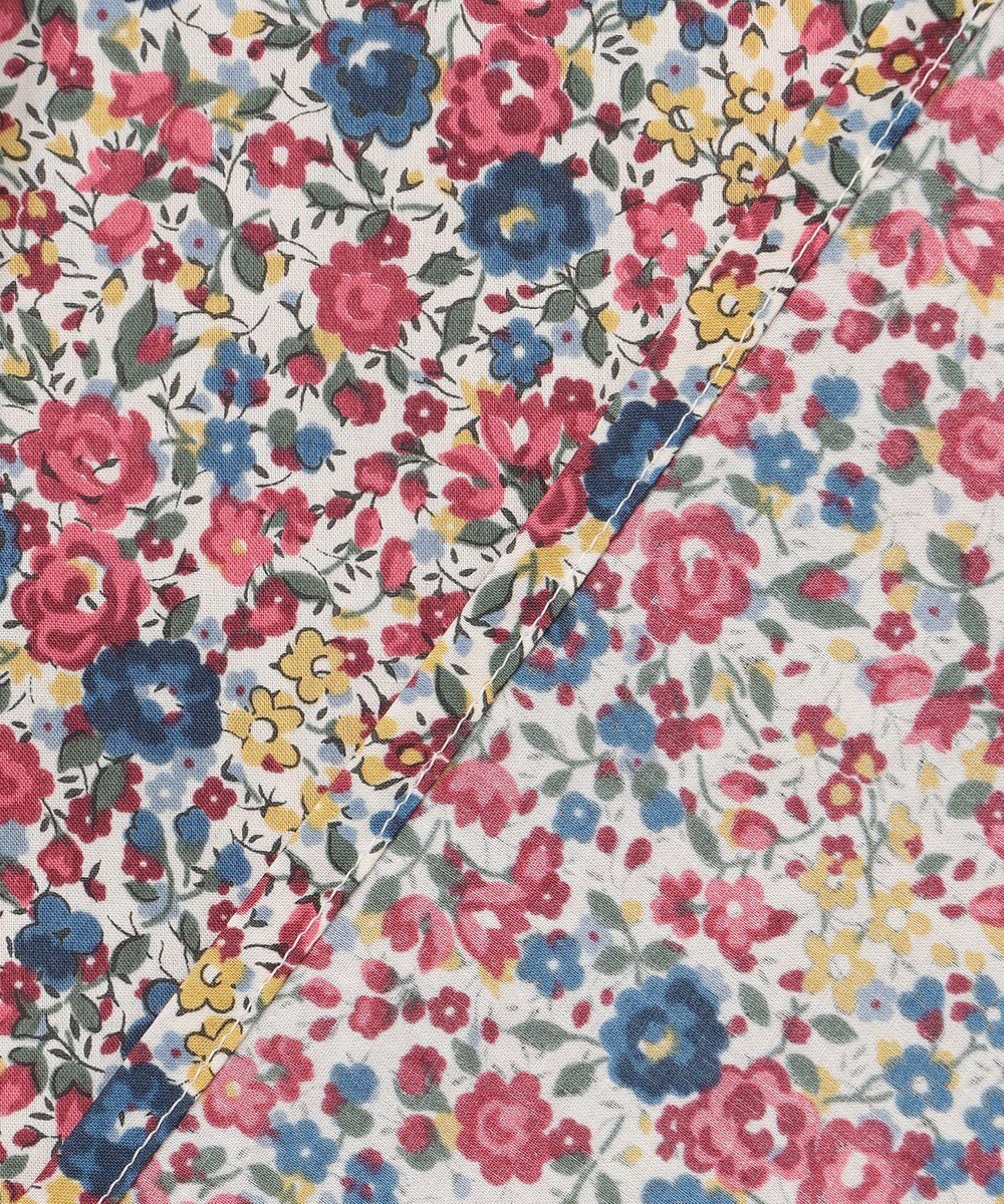 J.PRESS LADIES L 【洗える】LIBERTY ギャザースリーブ 5分袖 ブラウス 