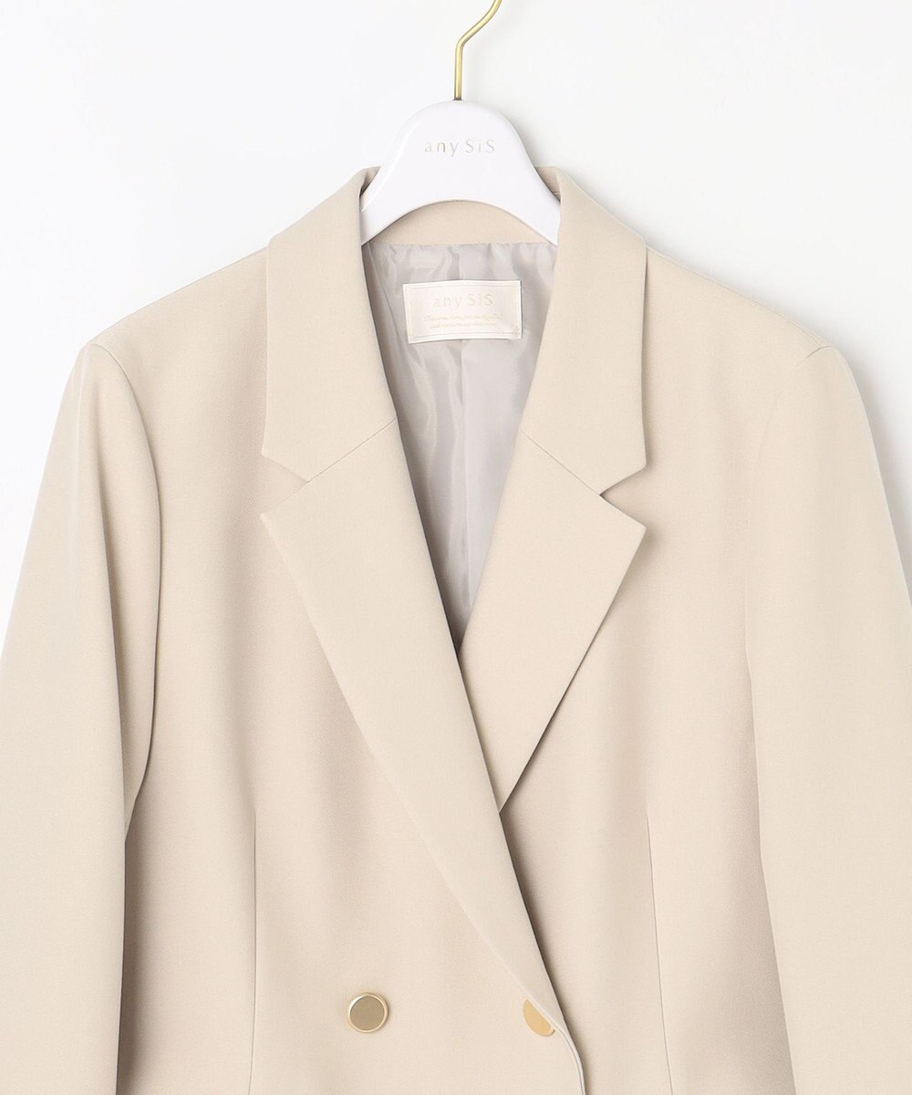 ANY SIS 【洗える】褒めらレディテーラード ジャケット 