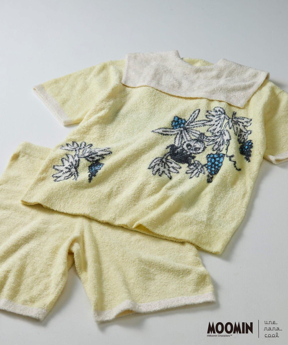 une nana cool 【ムーミン】MOOMIN × une nana ccol　プルオーバー&ハーフパンツセット 