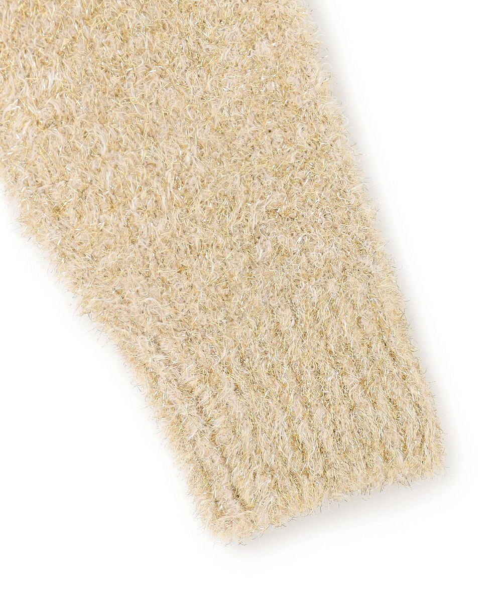 BEIGE， 【洗える】MARRONNIERS / ラメテープヤーンカーディガン 