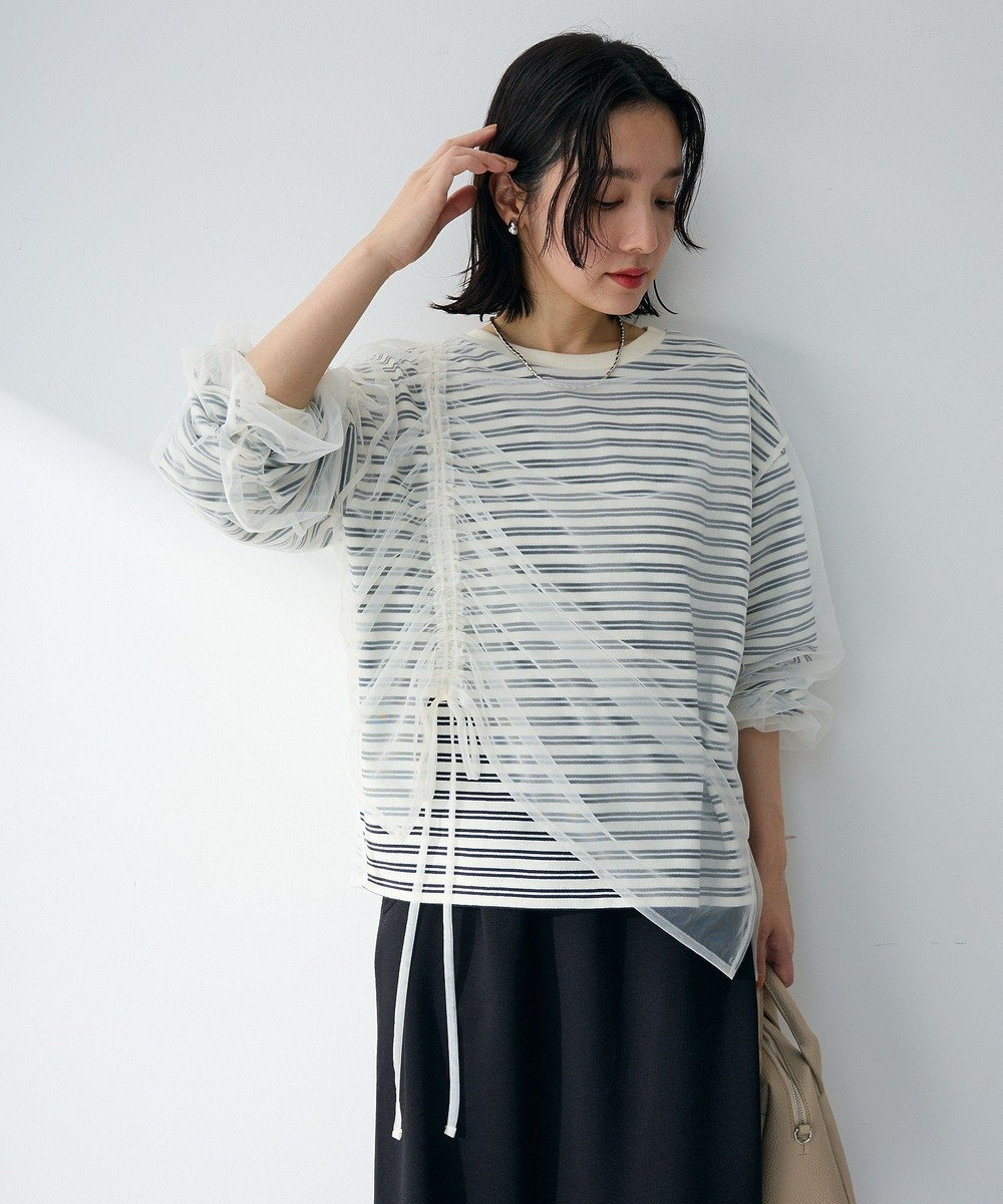 Green Parks シャーリングチュールドッキングプルオーバー 