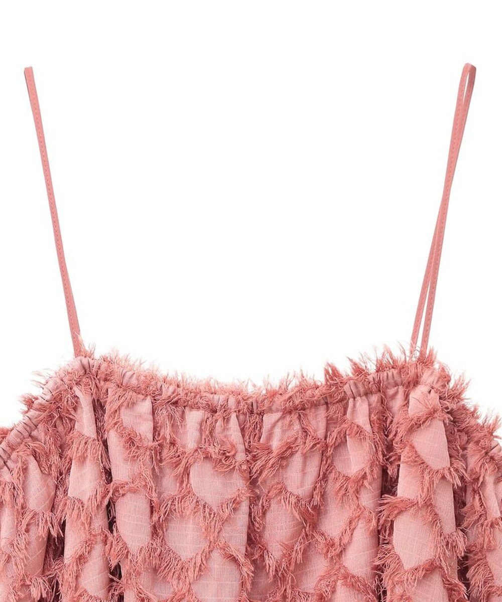 Green Parks ・ＥＬＥＮＣＡＲＥ　ＤＵＥフリンジジャカードビスチェ 