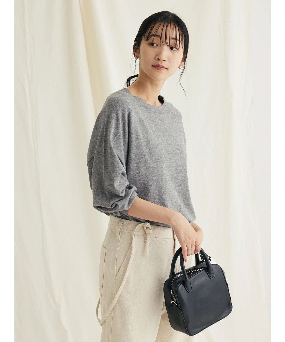 CRAFT STANDARD BOUTIQUE とてもちクルーネックニットプルオーバー 