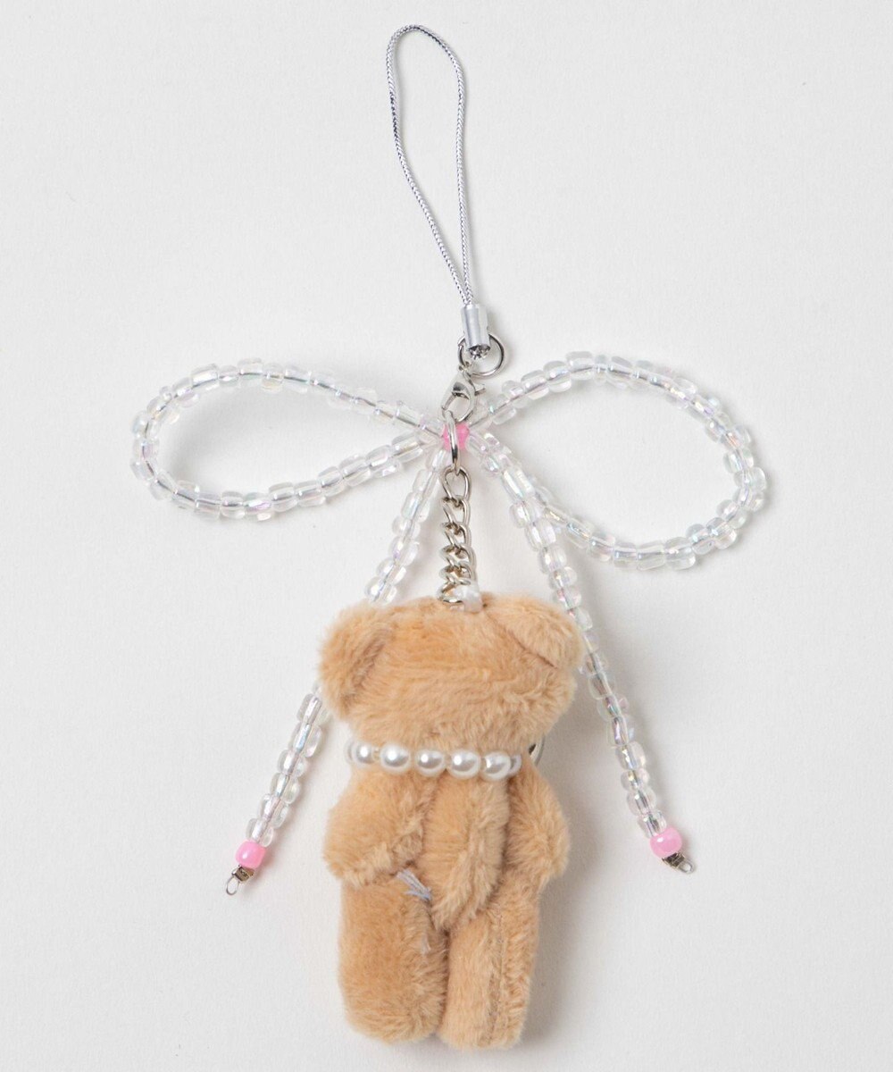 WEGO リボンアニマルストラップキーホルダー 