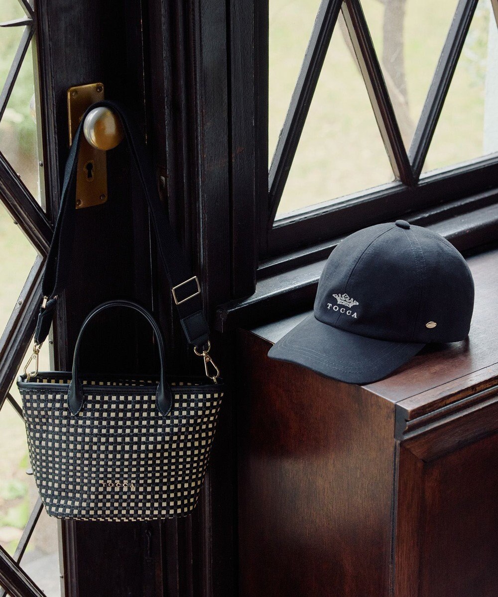 TOCCA 【サイズ調整可・深め】CROWN LOGO CAP キャップ 