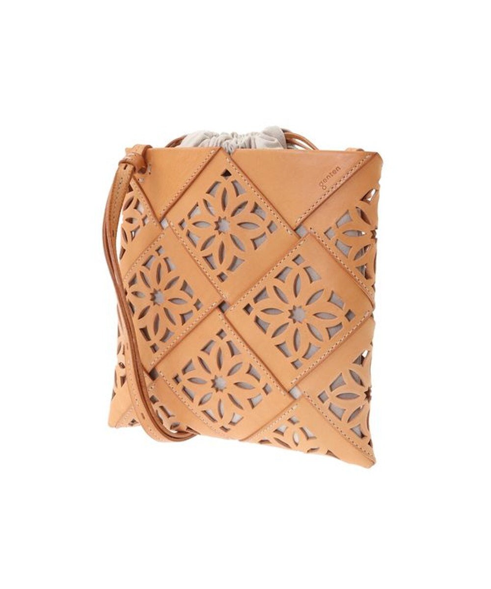 genten サスカットバスケット ショルダーバッグ 