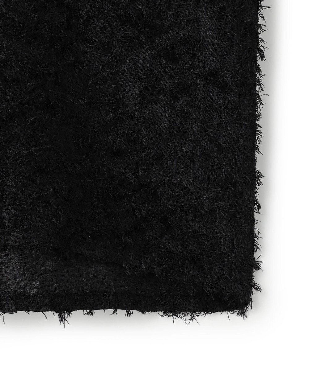 ICB L シアーカットジャガード Vネックトップス 