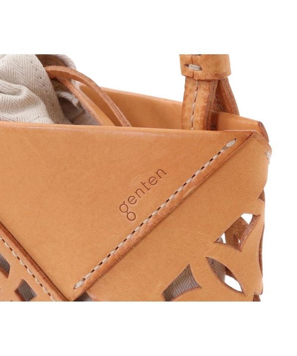 genten サスカットバスケット ショルダーバッグ 