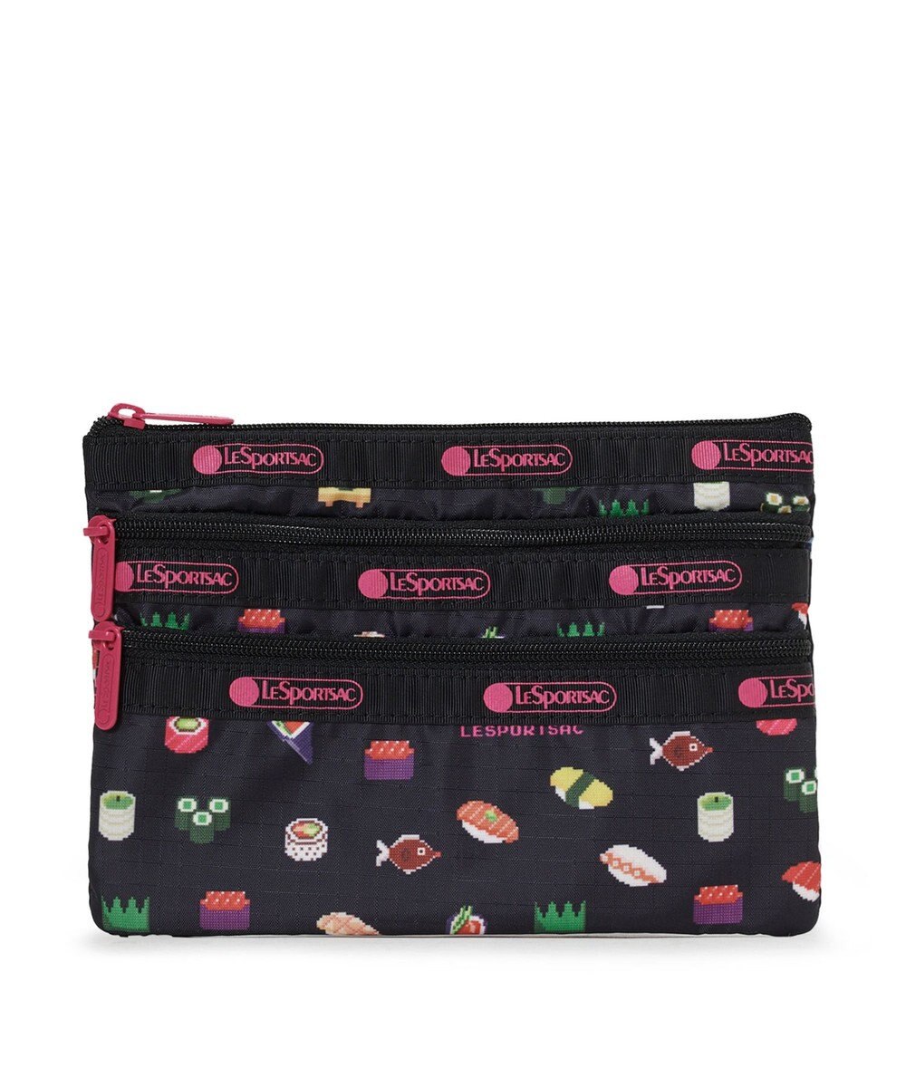 LeSportsac 3ZIP COSMETIC/ヘイ！オマチ！ 