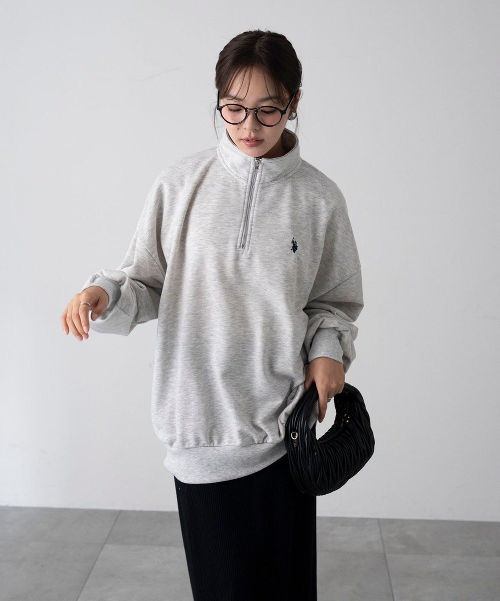 WEGO 【WEB限定/25年秋冬新作/ユニセックス着用ITEM】別注USPOLOハーフZIPPO 