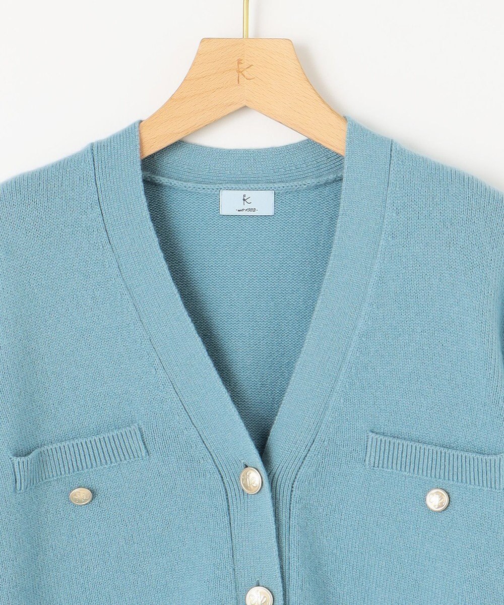 組曲 【WEB限定】ウールカシミヤミックス カーディガン 